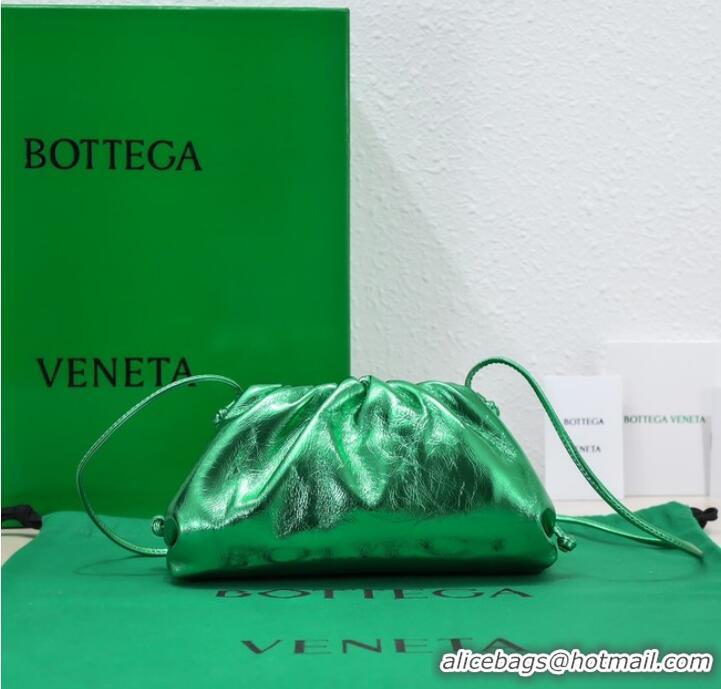 Promotional Bottega Veneta Mini intrecciato leather clutch with strap 585852 Parakeet