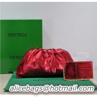 Top Quality Bottega Veneta Leather clutch 576227 Red