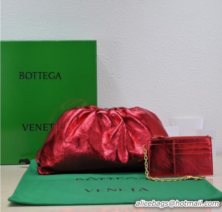 Top Quality Bottega Veneta Leather clutch 576227 Red