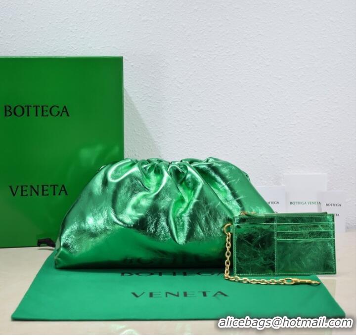 Good Product Bottega Veneta Leather clutch 576227 Parakeet