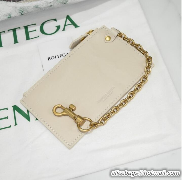 Best Price Bottega Veneta Leather clutch 576227 Silver