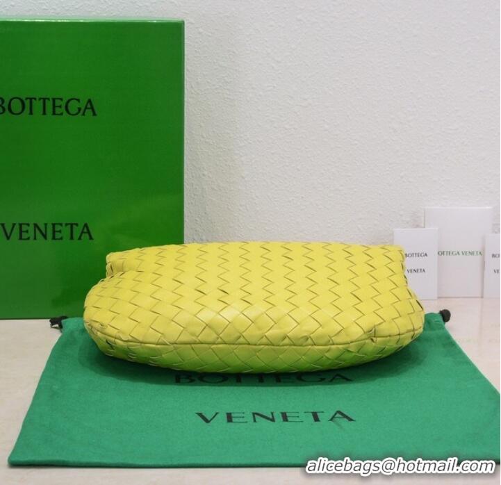 Top Grade Bottega Veneta Teen Jodie 690225 Glittering green