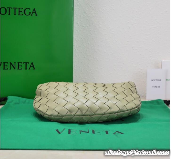 Famous Brand Bottega Veneta Mini intrecciato leather top handle bag 651876 Travertine