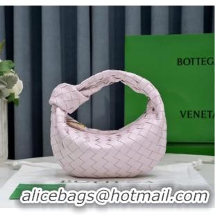 Good Product Bottega Veneta Mini intrecciato leather top handle bag 651876 Bliss Washed