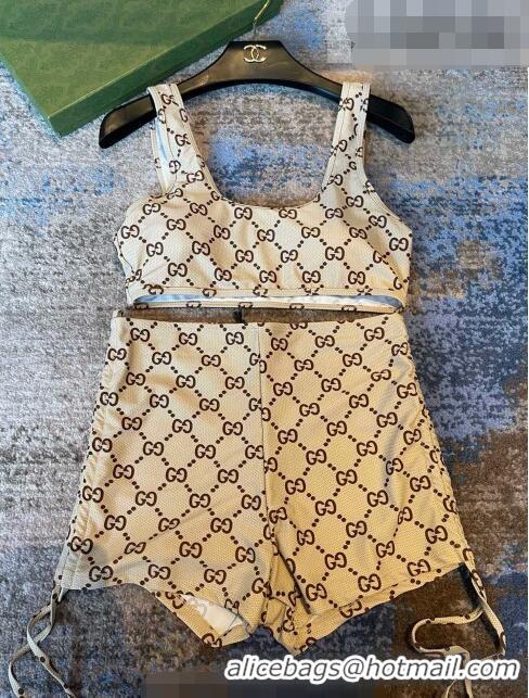 Good Discount Gucci GG Swimwear 091427 Beige 2022