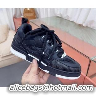 Low Cost Louis Vuitton Skate Sneakers Black 071975