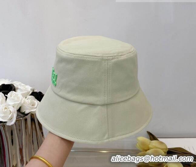 Reasonable Price Louis Vuitton Canvas Bucket Hat 0430100 Beige 2022