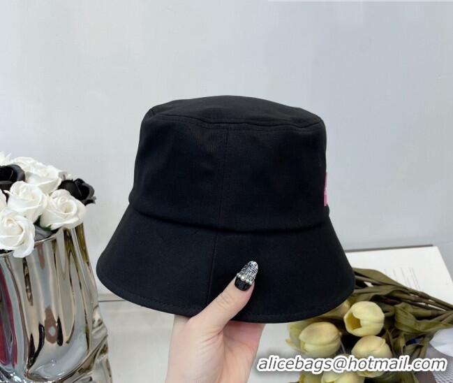 Top Quality Louis Vuitton Canvas Bucket Hat 0430102 Black 2022