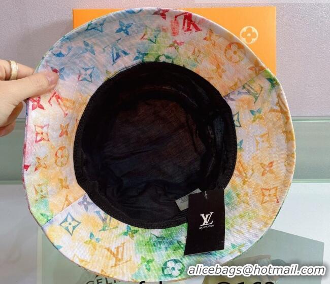 Shop Best Louis Vuitton Watercolor Bucket Hat 053172 Green 2022