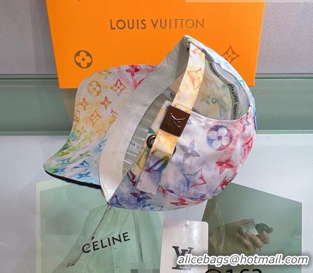 Cheapest Louis Vuitton Watercolor Baseball Hat 053178 Green 2022