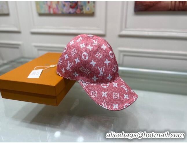 New Design Louis Vuitton Baseball Hat 091541 Pink 2022