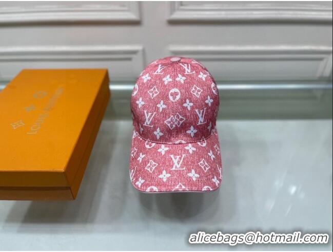 New Design Louis Vuitton Baseball Hat 091541 Pink 2022