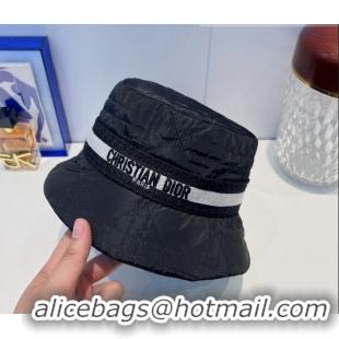 Lowest Cost Dior Cannage Bucket Hat 091511 Black 2022