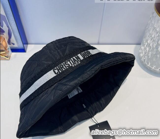 Lowest Cost Dior Cannage Bucket Hat 091511 Black 2022