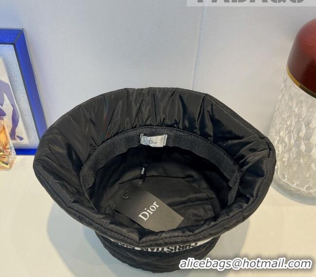 Lowest Cost Dior Cannage Bucket Hat 091511 Black 2022