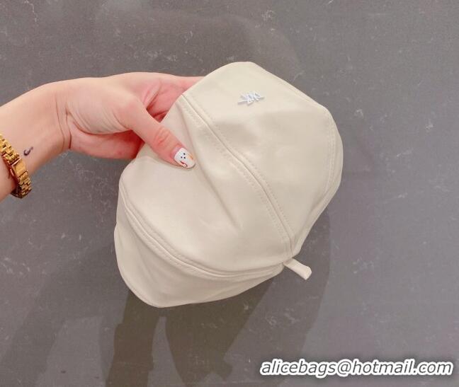 Best Product Dior Beret Hat 091578 White 2022