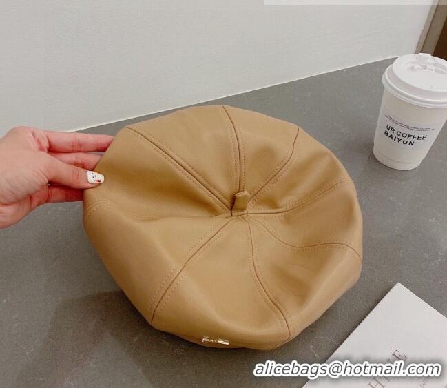 Best Product Dior Beret Hat 091578 Brown 2022