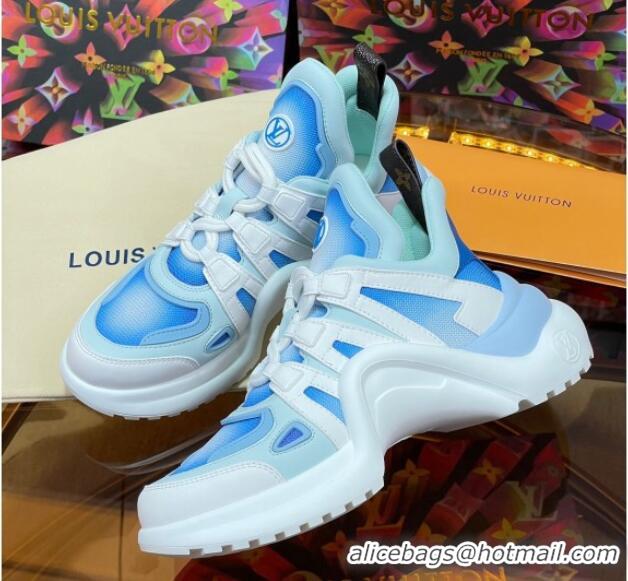 Grade Quality Louis Vuitton LV Archlight Gradient Sneakers Blue 0719107