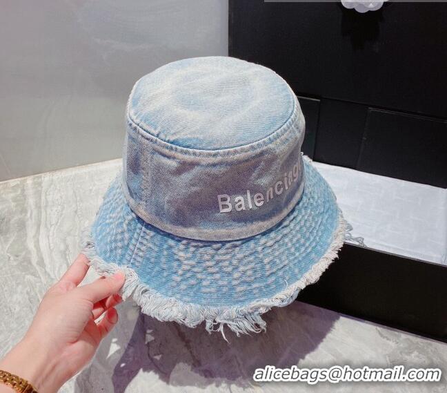 Unique Grade Balenciaga Denim Hat CH81708 Blue 2022