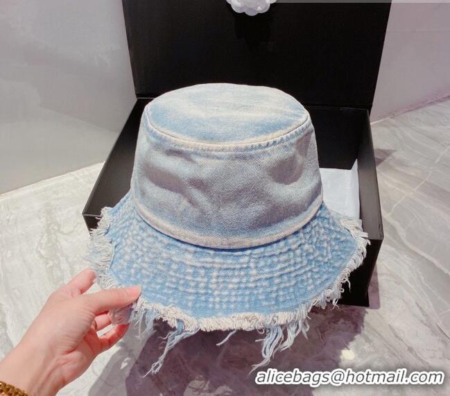 Unique Grade Balenciaga Denim Hat CH81708 Blue 2022