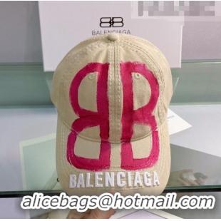 Good Taste Balenciaga BB Baseball hat BA3126 Beige 2022