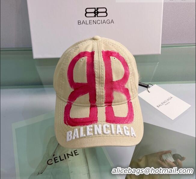 Good Taste Balenciaga BB Baseball hat BA3126 Beige 2022