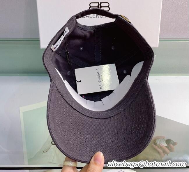 Best Quality Balenciaga BB Baseball hat BA3126 Grey 2022