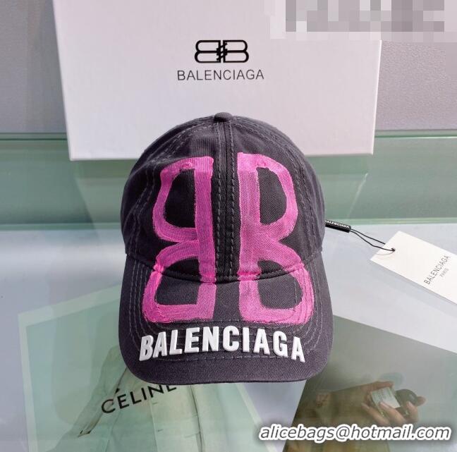 Best Quality Balenciaga BB Baseball hat BA3126 Grey 2022