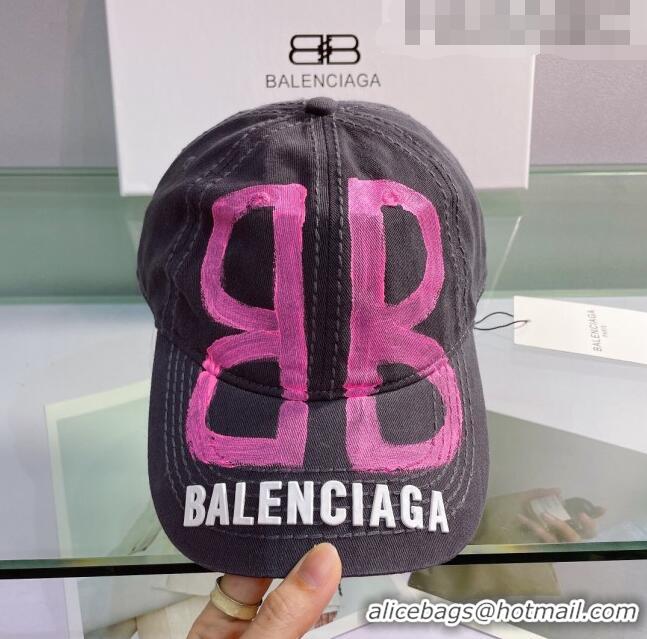 Best Quality Balenciaga BB Baseball hat BA3126 Grey 2022