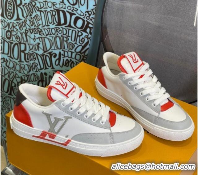 Discount Louis Vuitton Charlie Low-top Sneakers Red 0719114