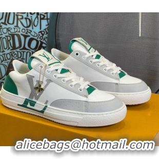 Sumptuous Louis Vuitton Charlie Low-top Sneakers Green 0719116