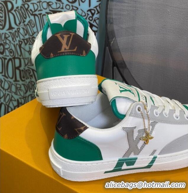 Sumptuous Louis Vuitton Charlie Low-top Sneakers Green 0719116