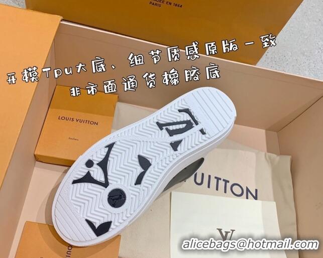 Stylish Louis Vuitton Charlie LOVE Low-top Sneakers White/Grey 072001