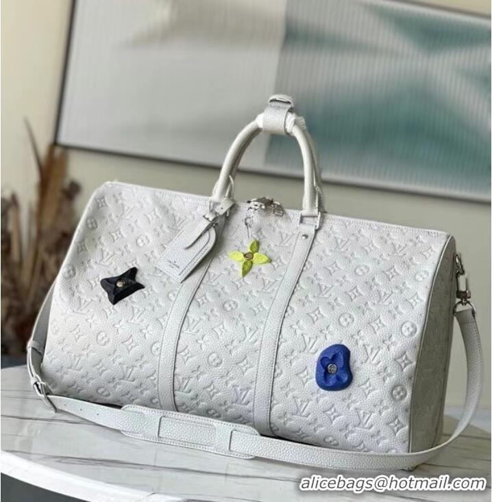 Promotional Louis Vuitton KEEPALL 50 M20901 Beige