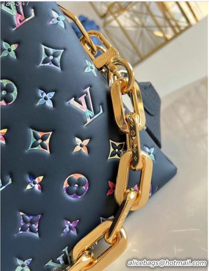 New Style Louis Vuitton COUSSIN MM M21204 Navy Blue