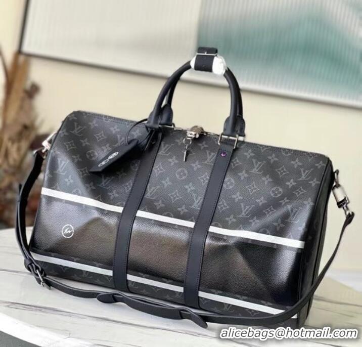 Promotional Louis Vuitton KEEPALL BANDOULIERE 45 M43413 black