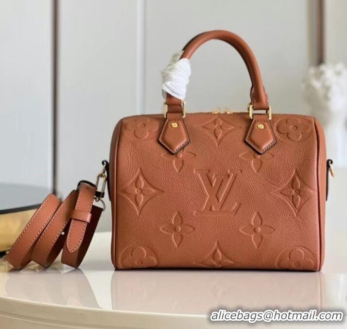 Buy Inexpensive Louis Vuitton SPEEDY BANDOULIERE 25 M46136 Cognac Brown