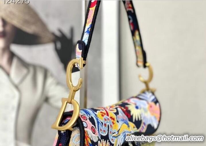 Famous Brand Dior SADDLE BAG Embroidery M0446