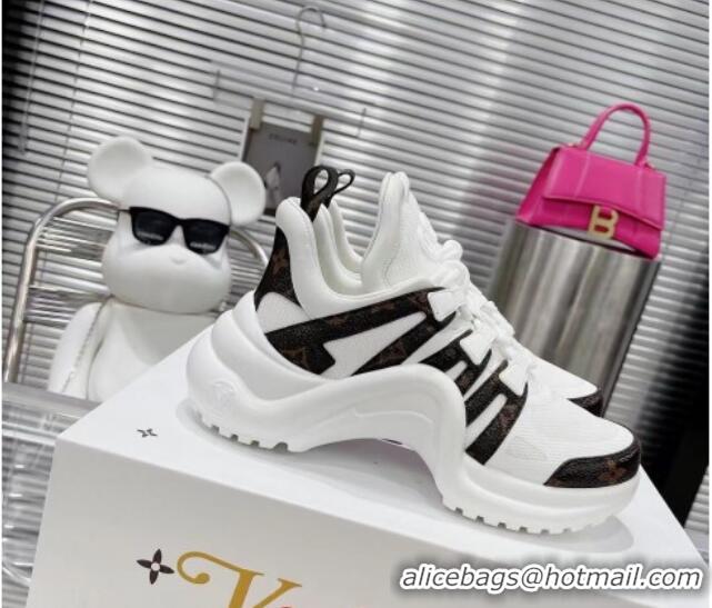 Low Price Louis Vuitton LV Archlight Mesh Sneakers 81801 White 0818066