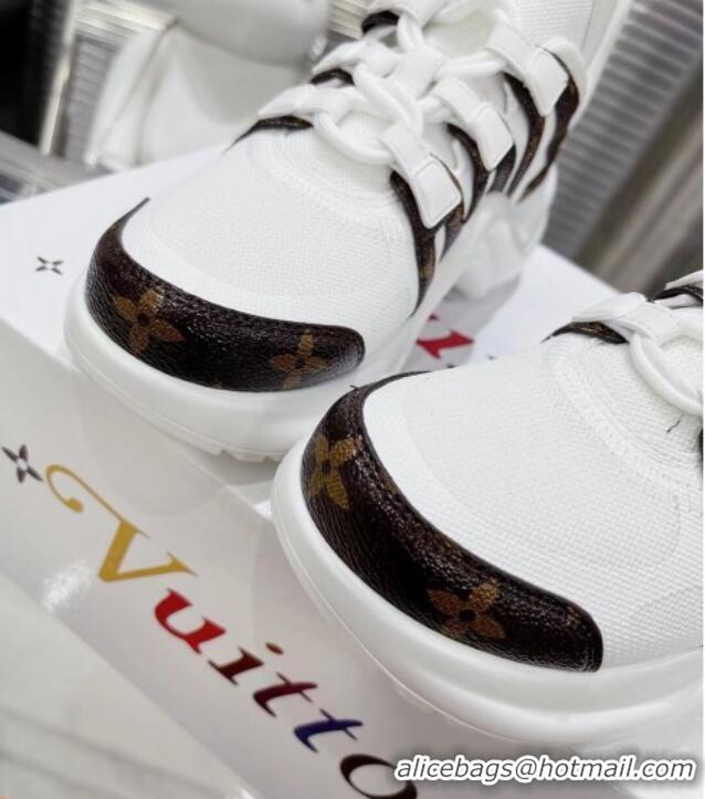 Low Price Louis Vuitton LV Archlight Mesh Sneakers 81801 White 0818066