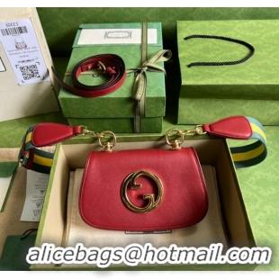 Buy Inexpensive Gucci Blondie mini bag 698643 Burgundy