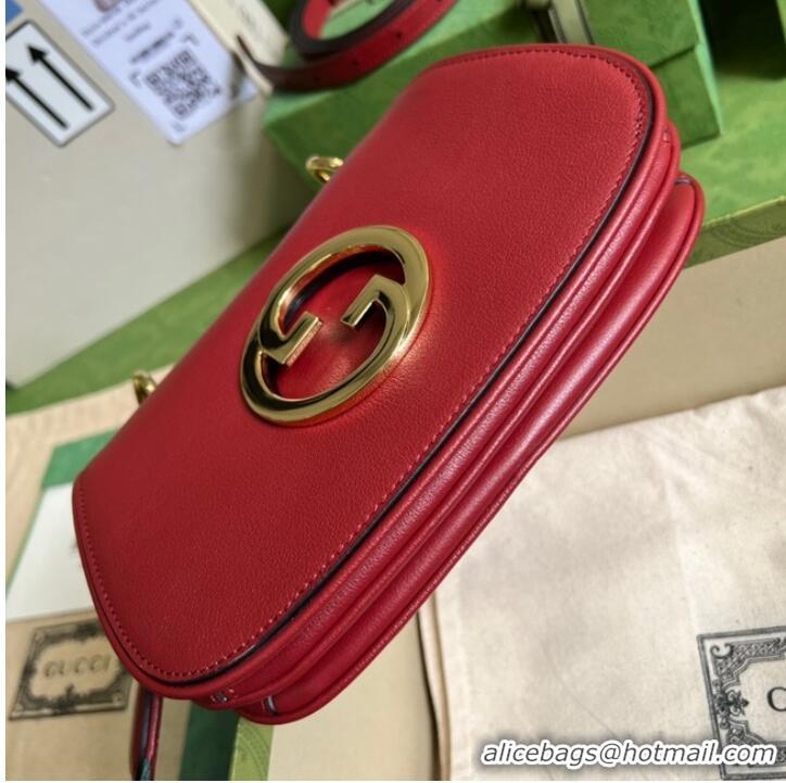 Buy Inexpensive Gucci Blondie mini bag 698643 Burgundy