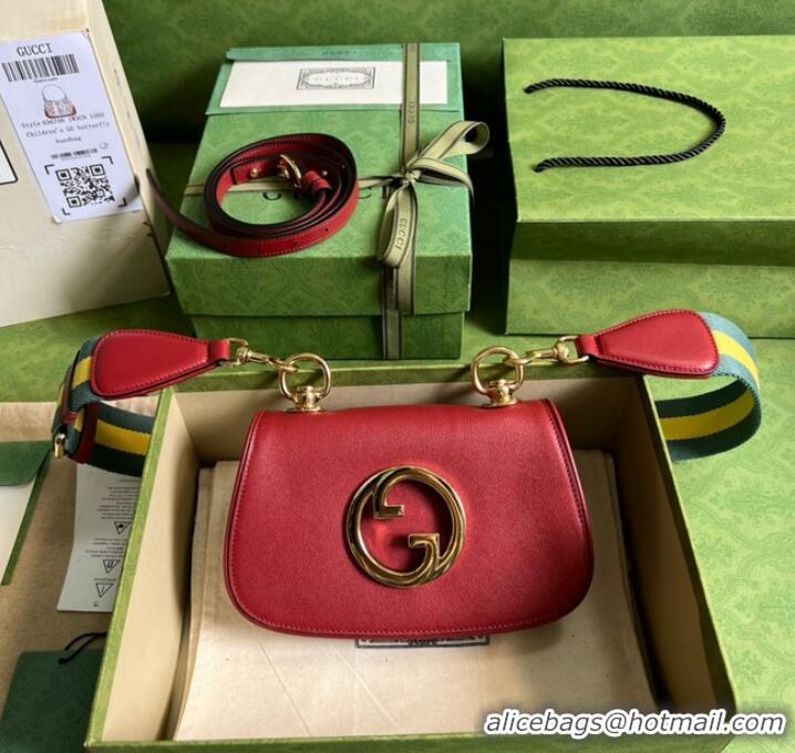 Buy Inexpensive Gucci Blondie mini bag 698643 Burgundy