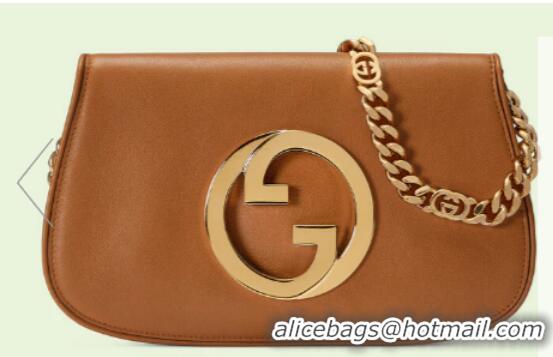 Promotional Gucci Blondie shoulder bag 699268 Light brown