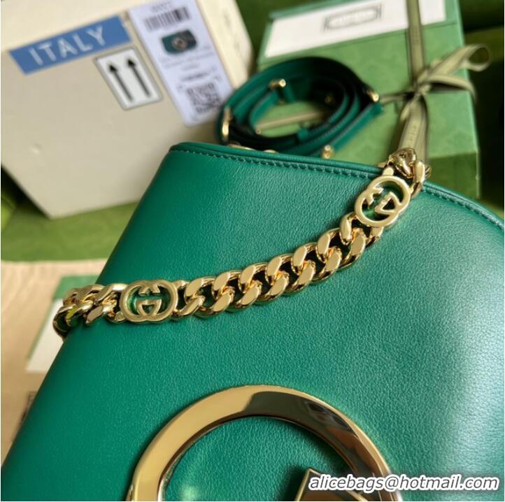 Top Quality Gucci Blondie shoulder bag 699268 green