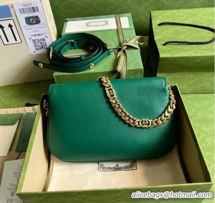 Top Quality Gucci Blondie shoulder bag 699268 green