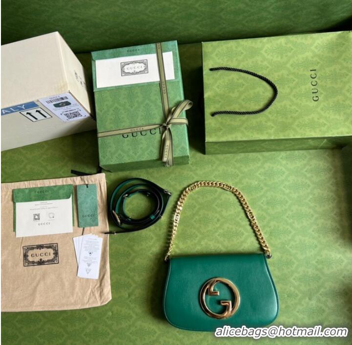 Top Quality Gucci Blondie shoulder bag 699268 green