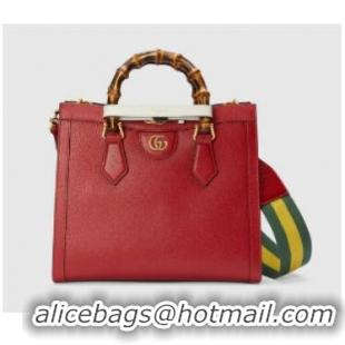 Reasonable Price Gucci Diana small tote bag 702721 Red