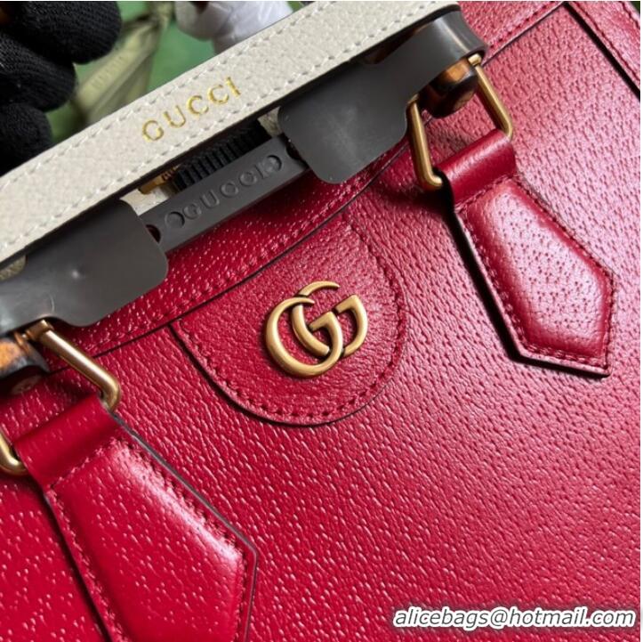 Reasonable Price Gucci Diana small tote bag 702721 Red