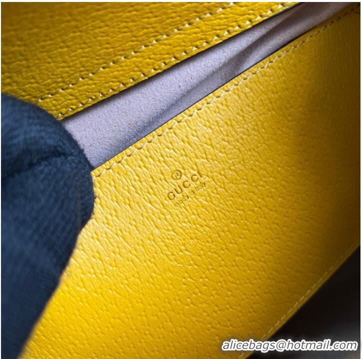 New Style Gucci Diana small tote bag 702721 yellow